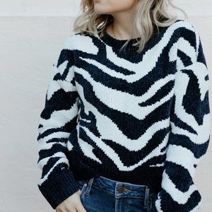 Zebra Sweater